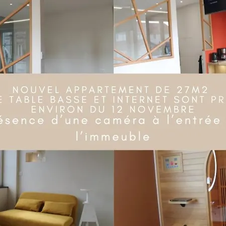 Sauna Privatif Hyper-centre 4p Apartment Angoulême