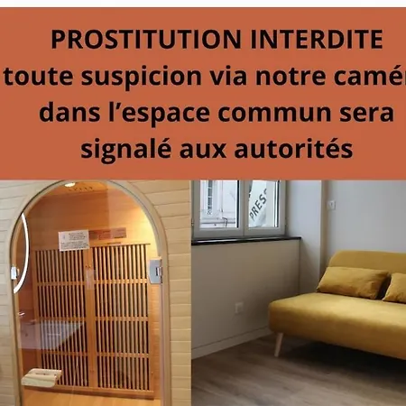 Apartment Sauna Privatif Hyper-centre 4p *