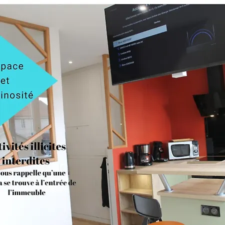 Apartment Sauna Privatif Hyper-centre 4p Angoulême